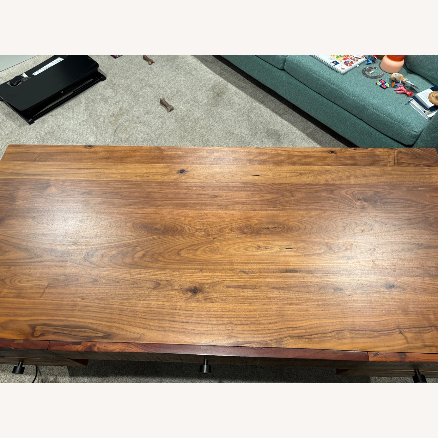 Crate & Barrel Atwood Natural Desk - image-3