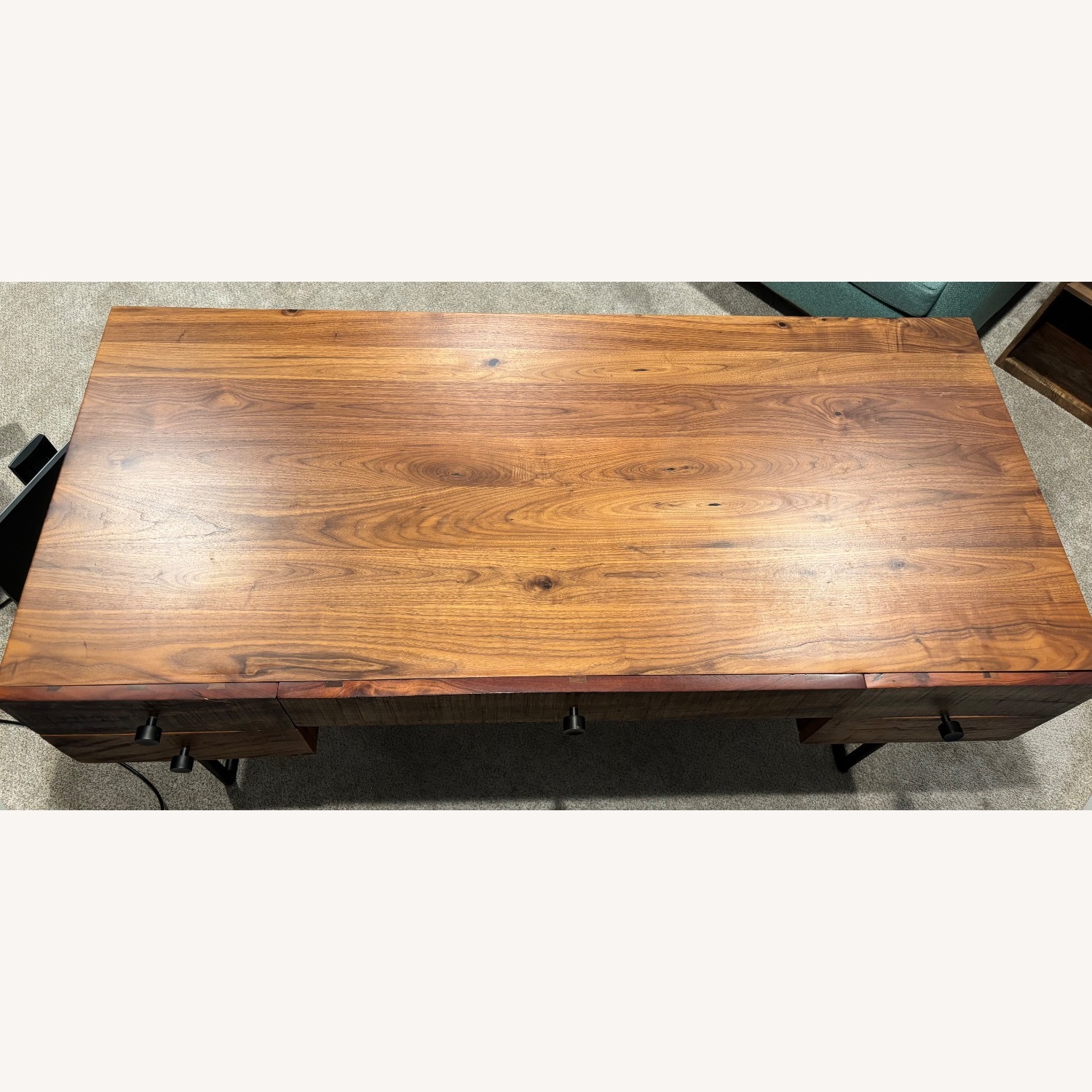 Crate & Barrel Atwood Natural Desk - image-1