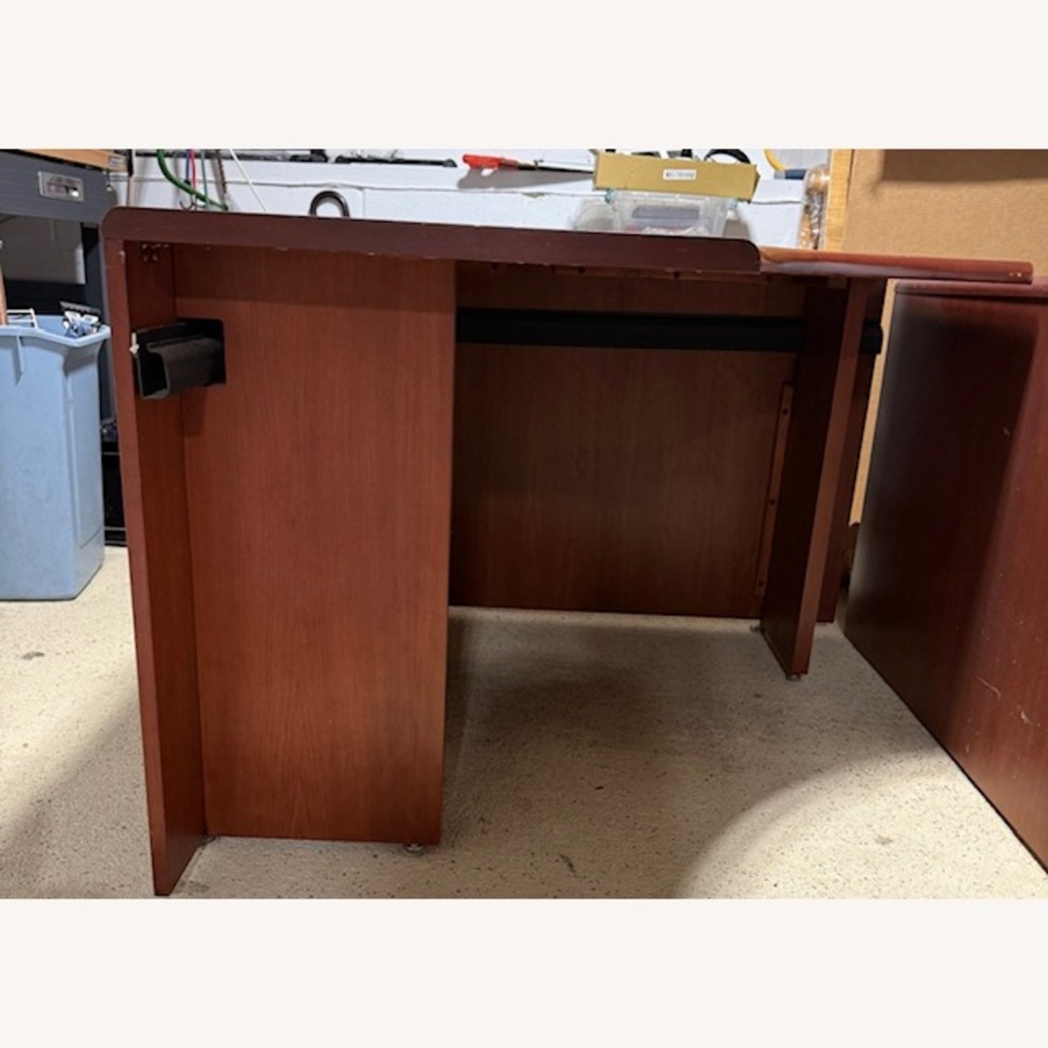 Cherry Wood Corner Desk  - image-3