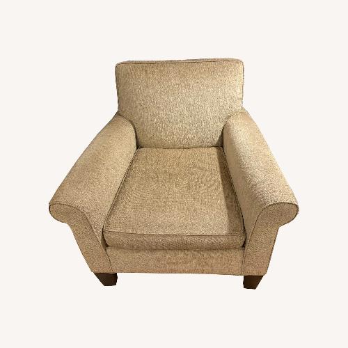 Used Mitchell Gold + Bob Williams Natural Armchair for sale on AptDeco