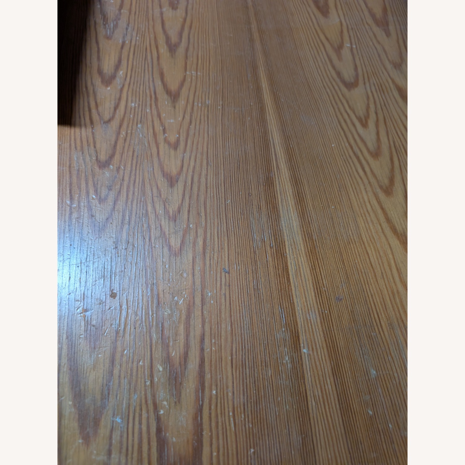 Vintage/Antique Light Brown Wood Bookcase - image-9