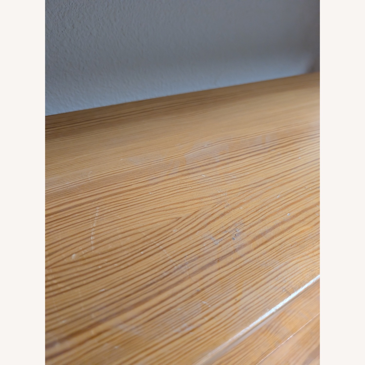 Vintage/Antique Light Brown Wood Bookcase - image-12