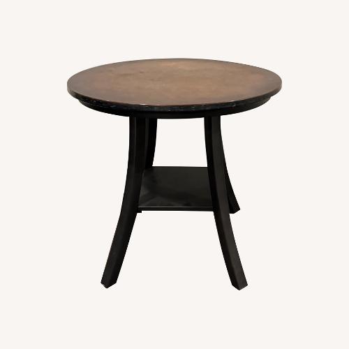 Used Ethan Allen Copper Side Table for sale on AptDeco