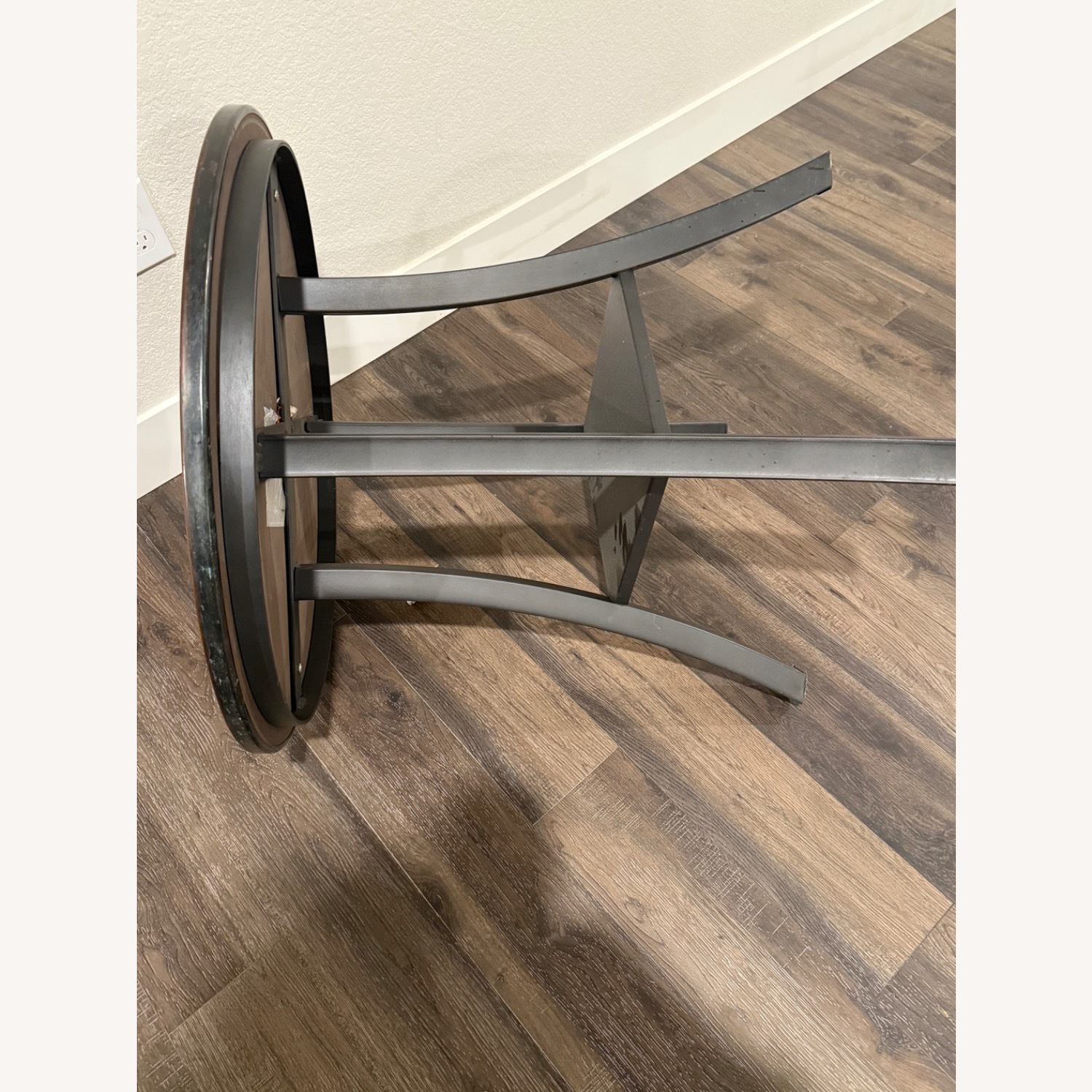 Ethan Allen Copper Side Table - image-4