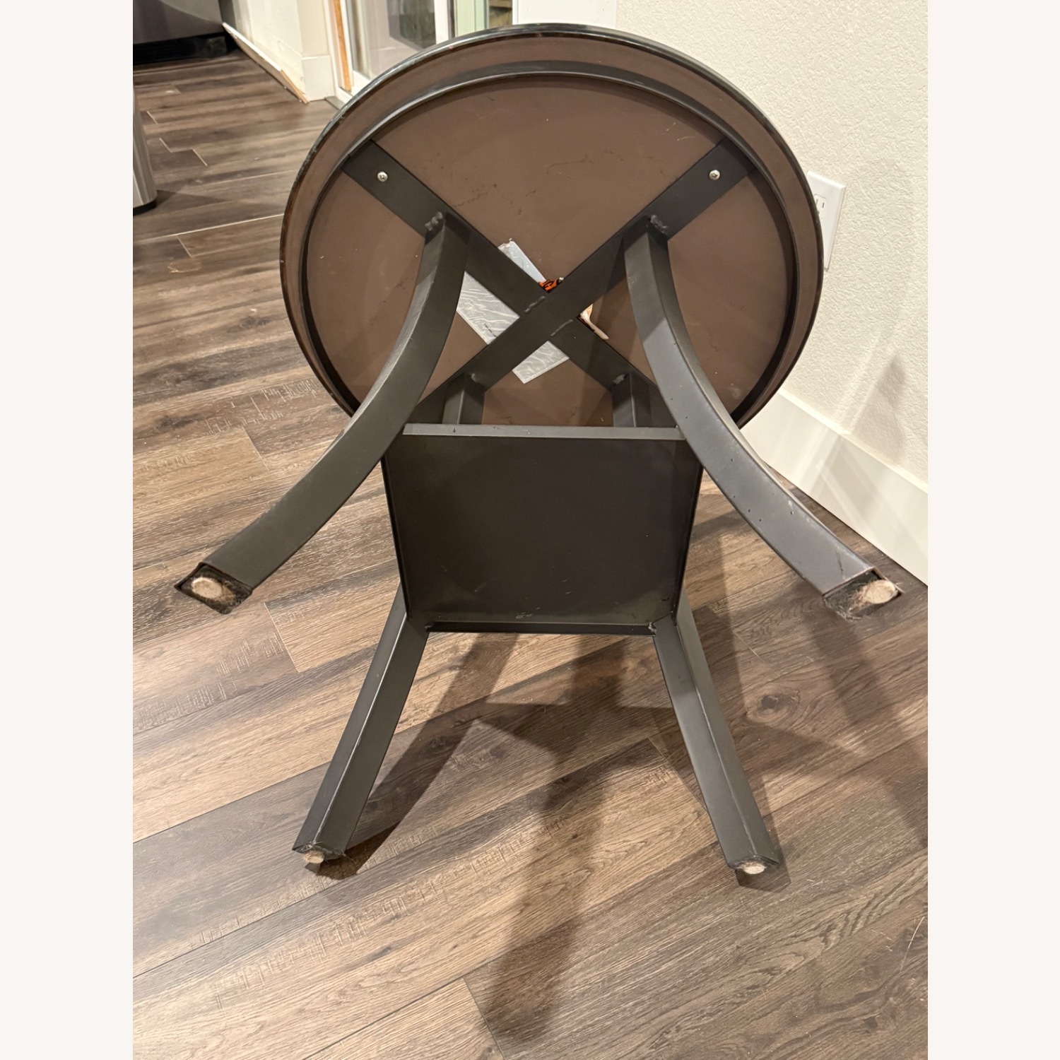 Ethan Allen Copper Side Table - image-3