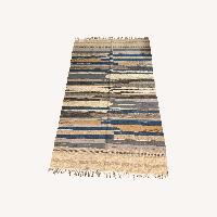  Mixed Stripe Wool Rug
