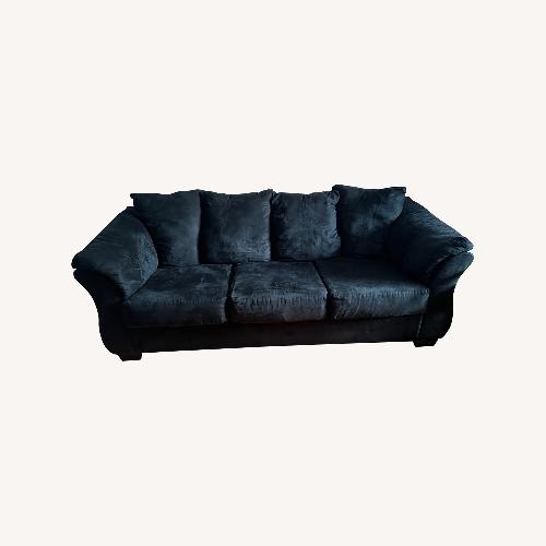 Used Ashley Furniture Black 3+ Seater Sofa for sale on AptDeco