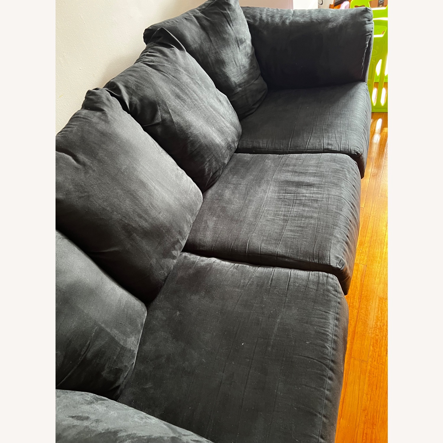 Ashley Furniture Black 3+ Seater Sofa - image-3