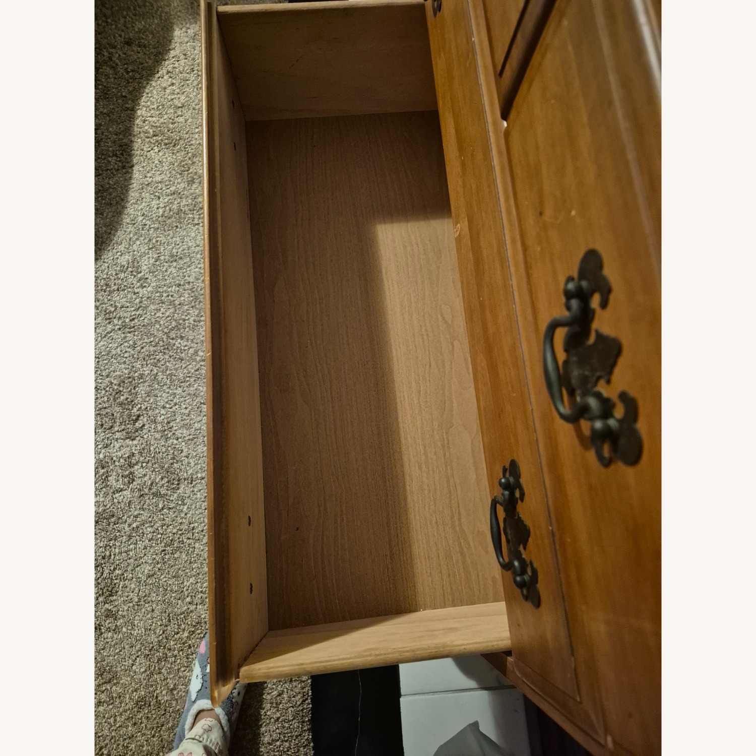  Ethan Allen Vintage Natural Wood Dresser - image-15