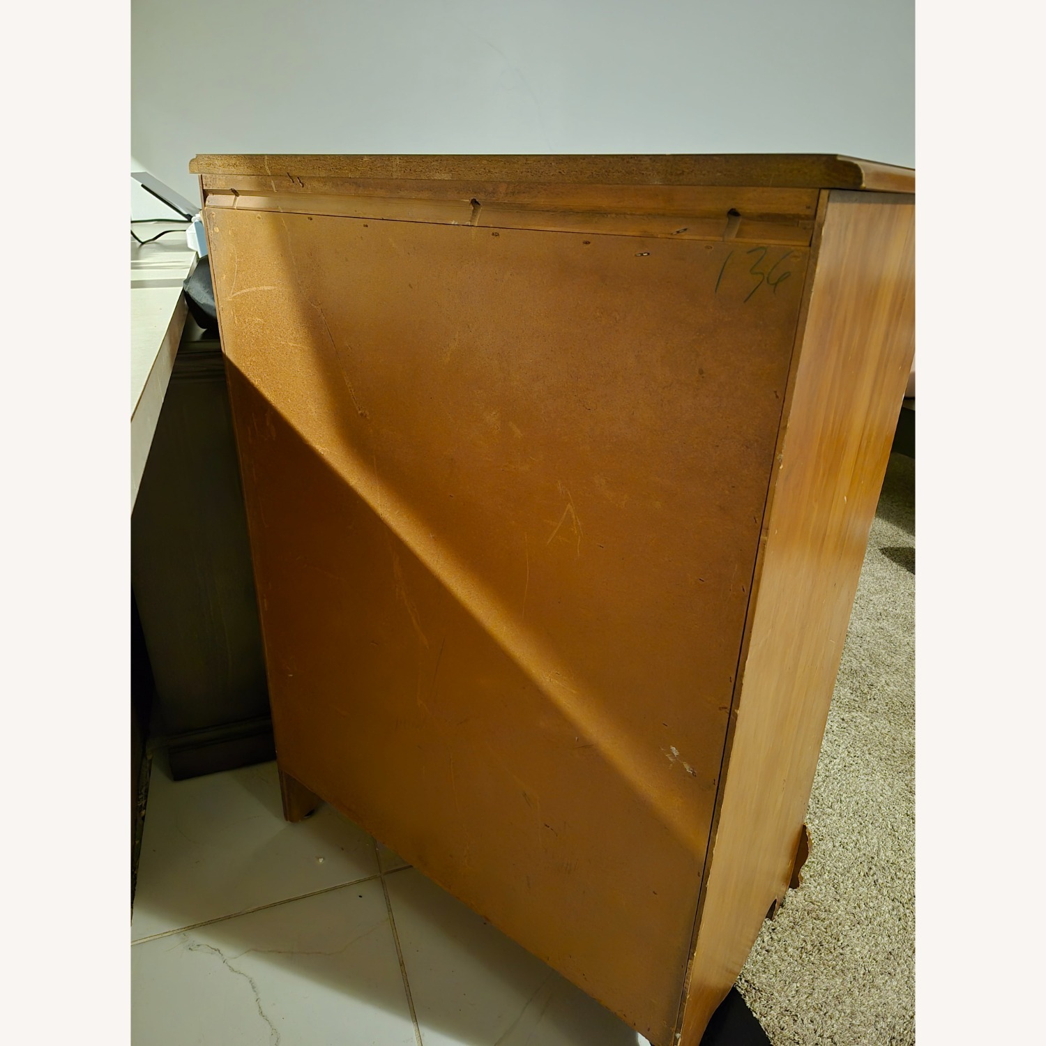  Ethan Allen Vintage Natural Wood Dresser - image-6