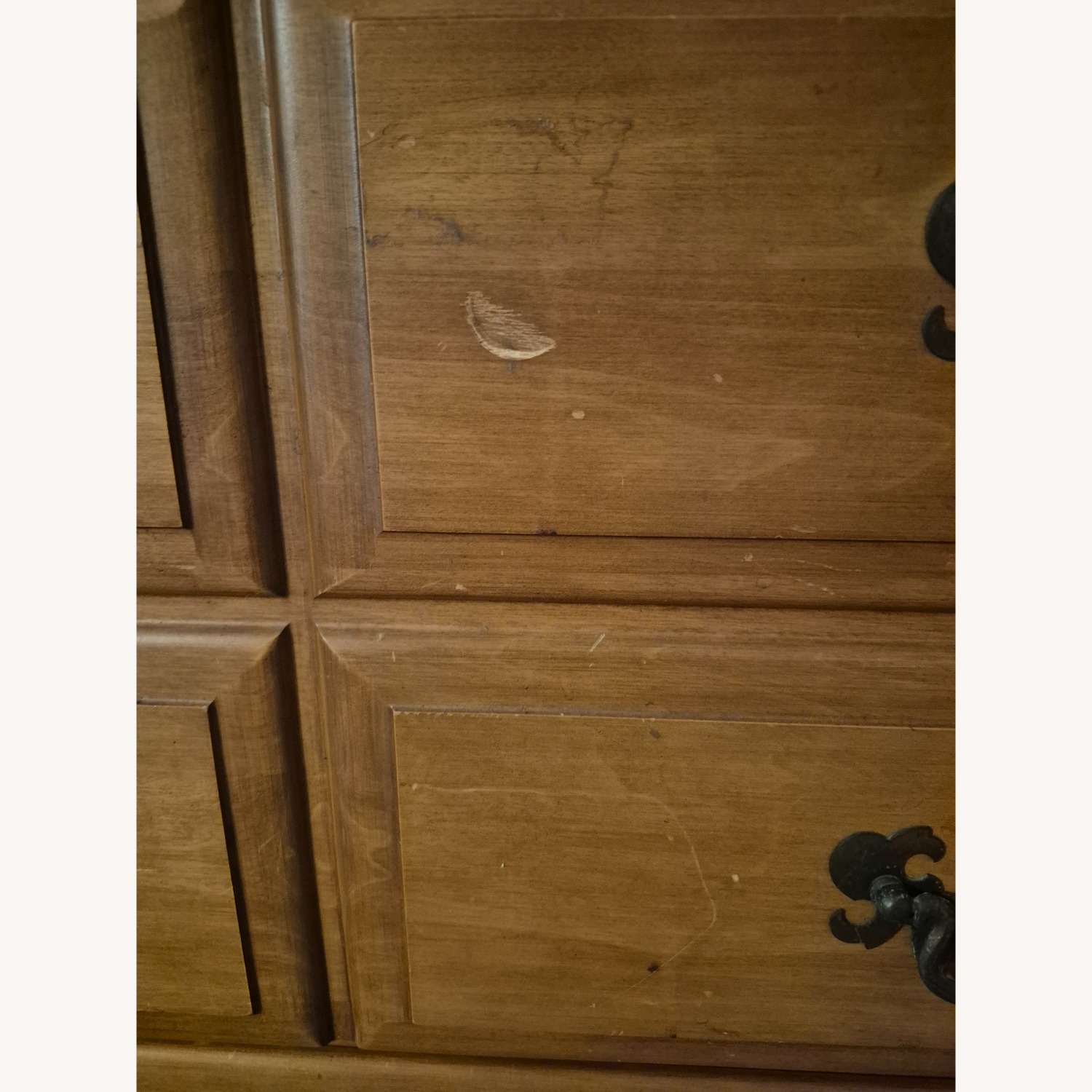  Ethan Allen Vintage Natural Wood Dresser - image-4