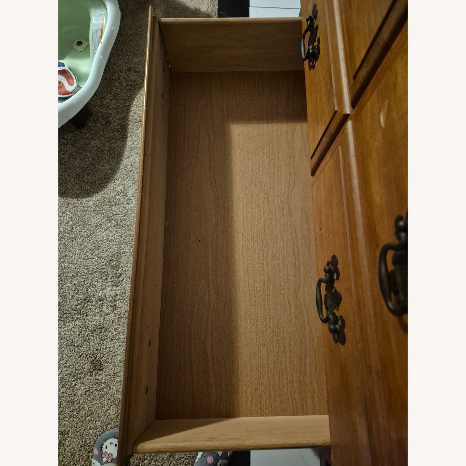  Ethan Allen Vintage Natural Wood Dresser - image-14