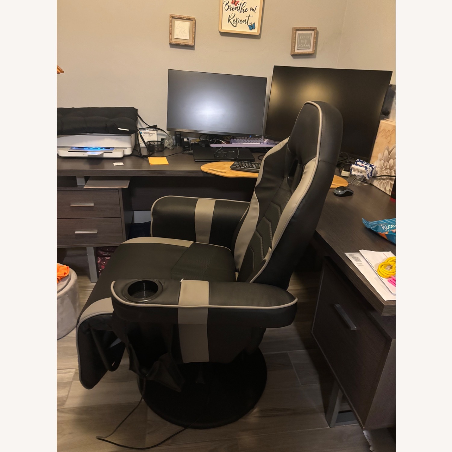 Amazon Black Office Chair-Gaming Chair - image-4