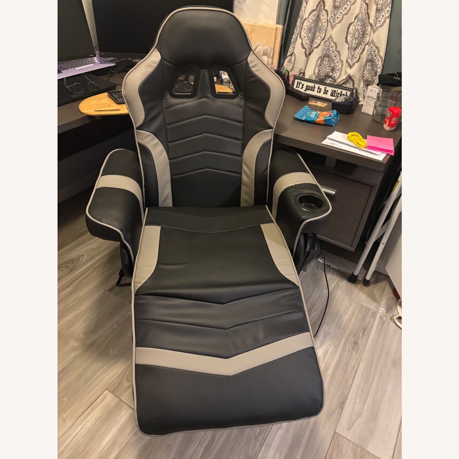 Amazon Black Office Chair-Gaming Chair - image-3
