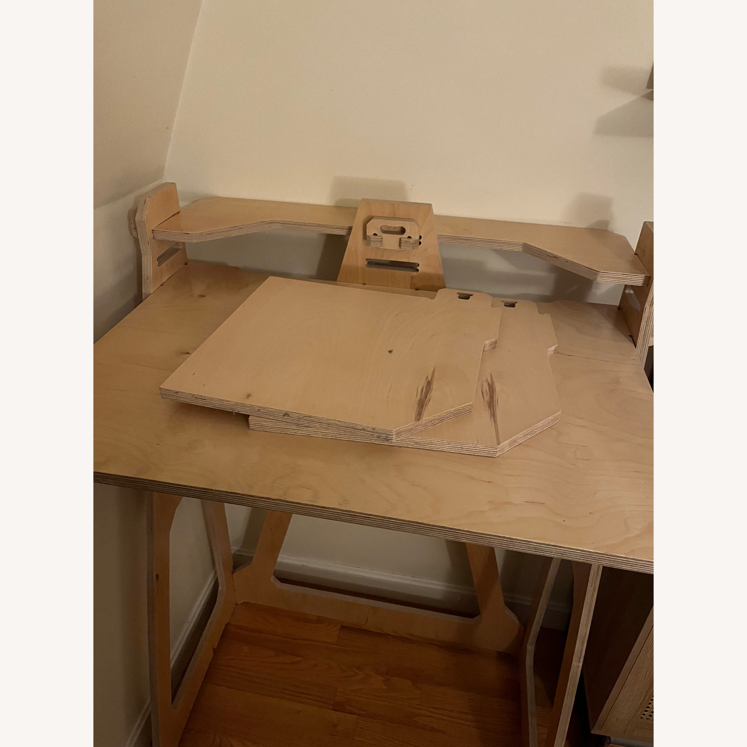 Work From Home Desks Natural Wood Desk - image-4