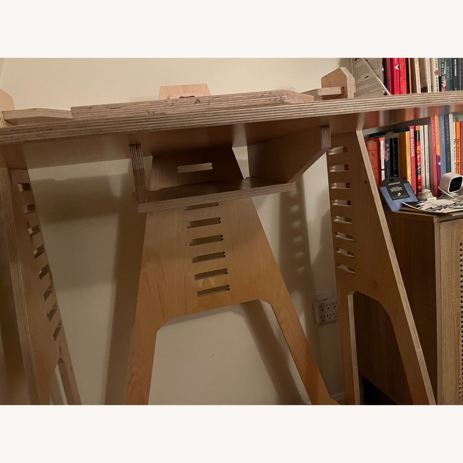 Work From Home Desks Natural Wood Desk - image-3