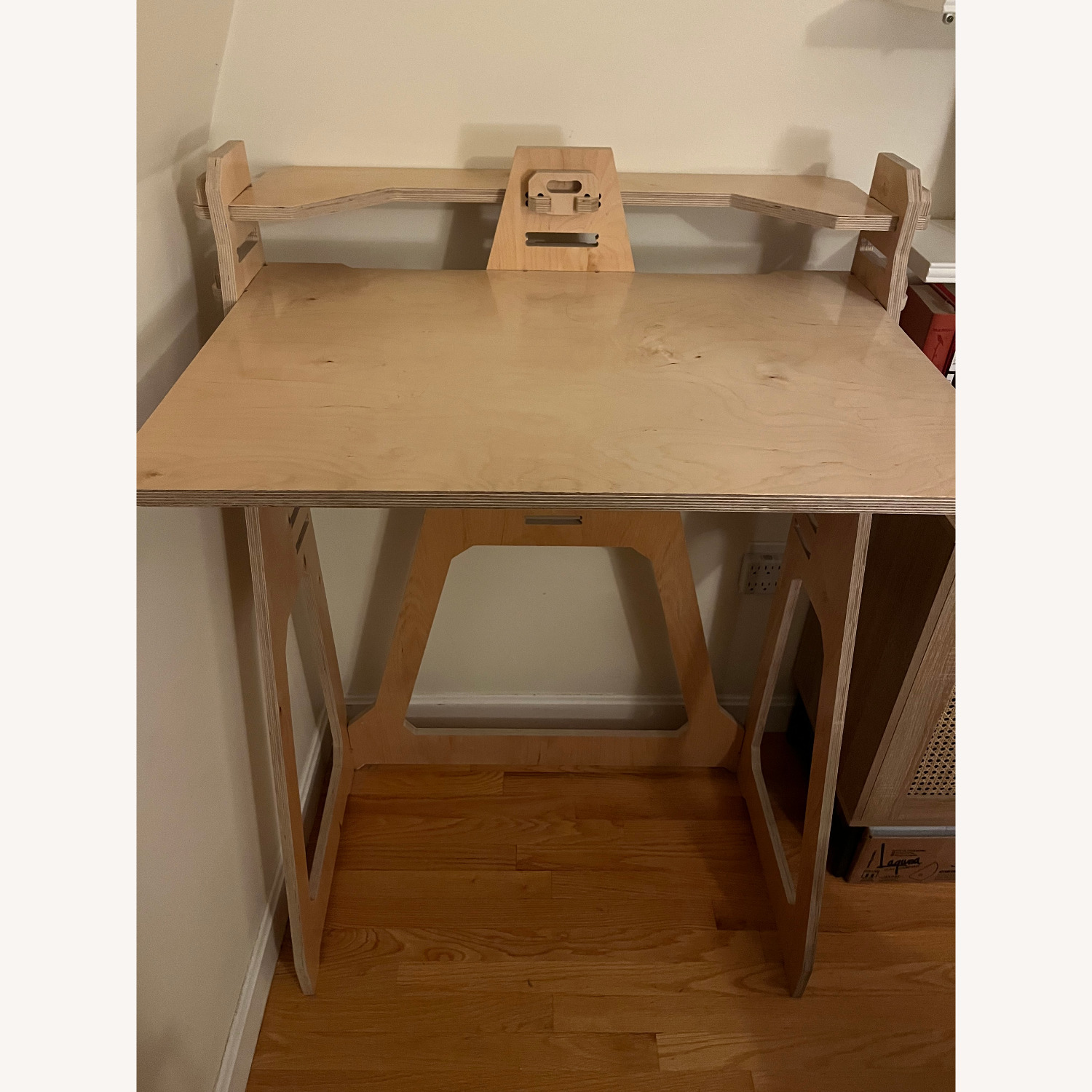 Work From Home Desks Natural Wood Desk - image-1