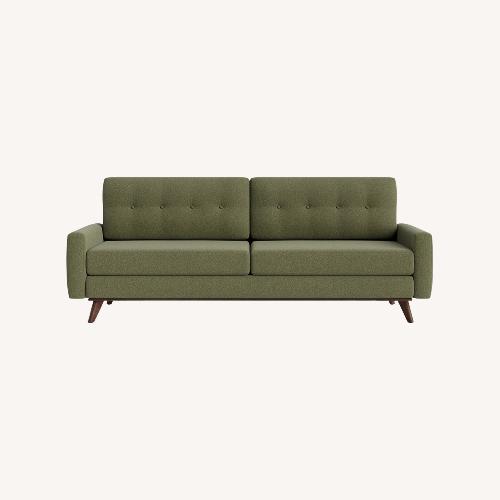 Used Joybird Hopson Green Fabric 3+ Seater Sofa for sale on AptDeco