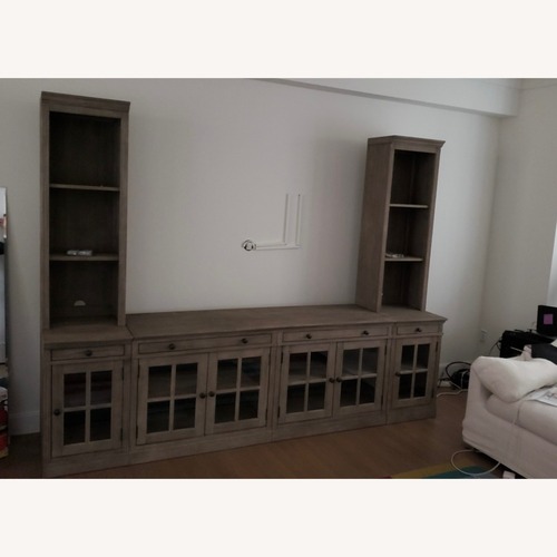 Used Pottery Barn Livingston Wall Unit for sale on AptDeco