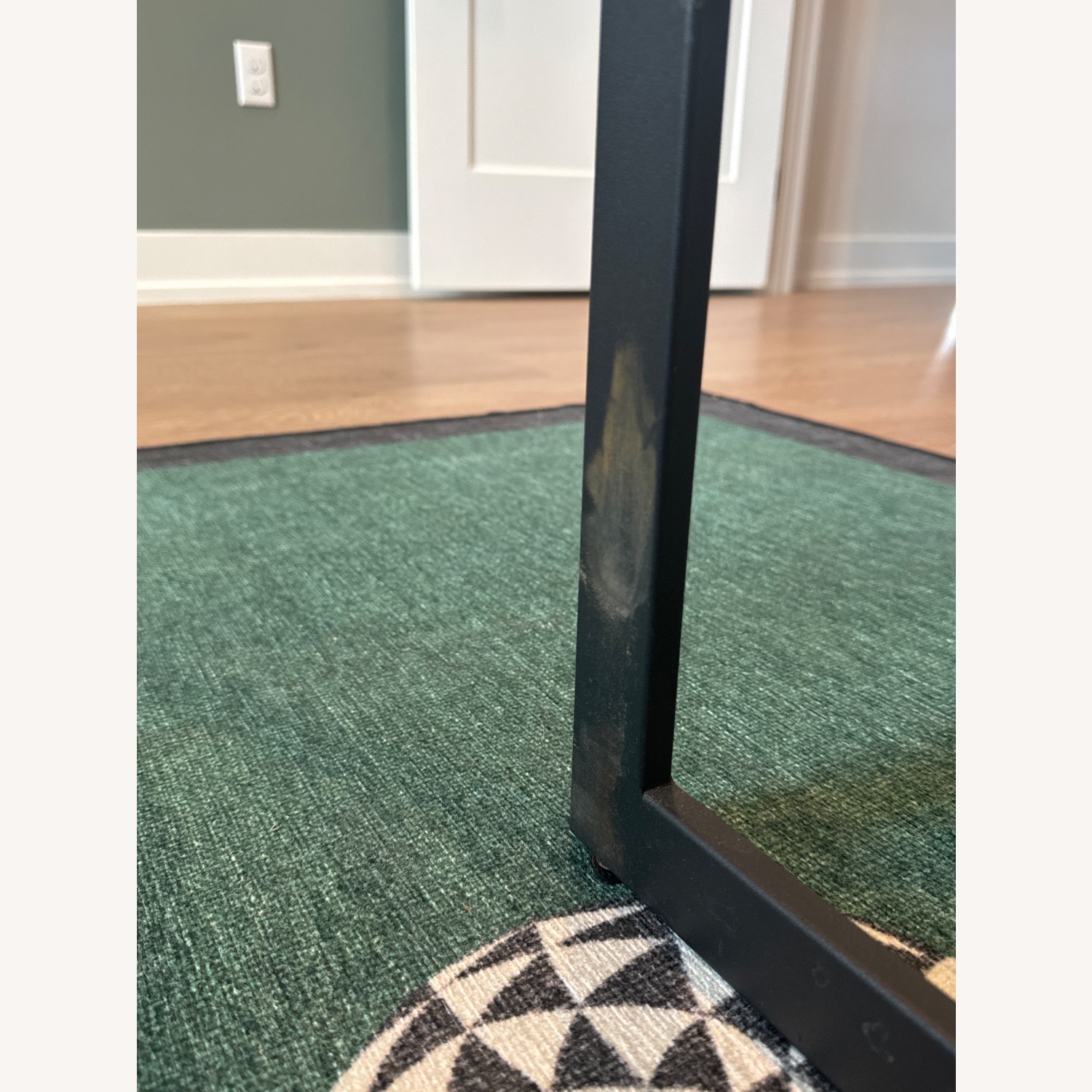 CB2 Fullerton White Marble Desk - image-4