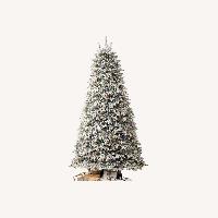 6.5' Balsam Hill Frosted Fraser Fir Christmas Tree
