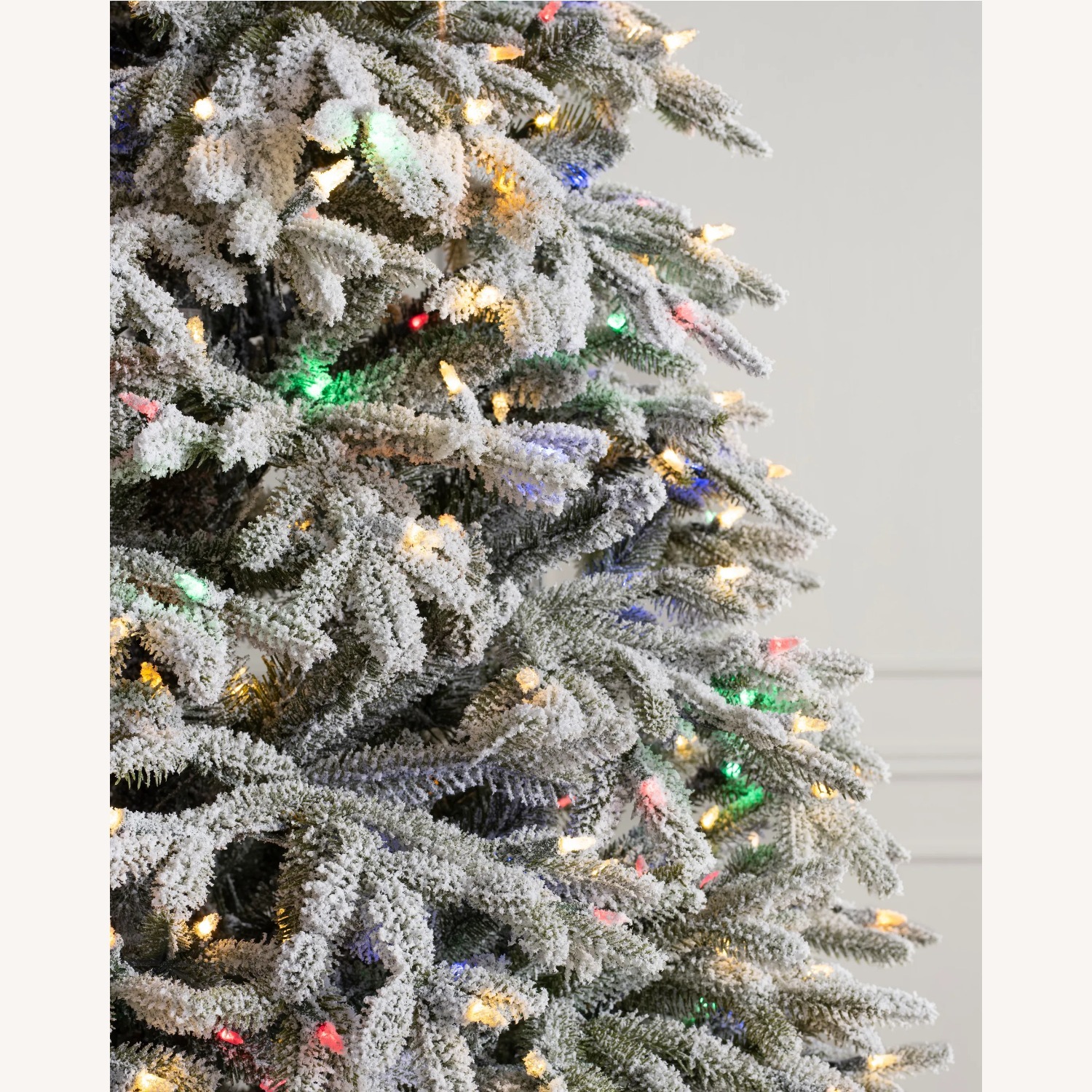 6.5' Balsam Hill Frosted Fraser Fir Christmas Tree - image-3