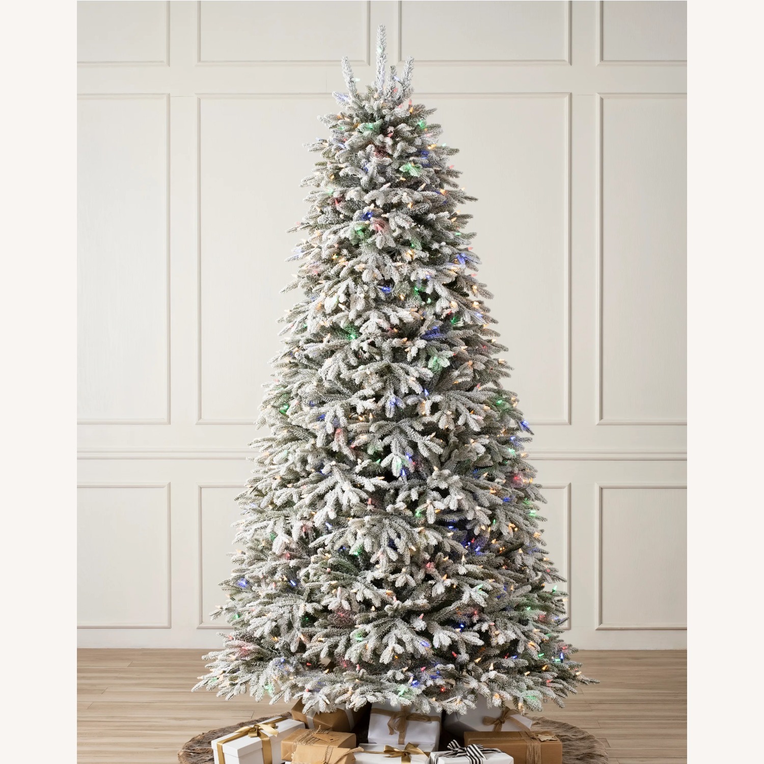 6.5' Balsam Hill Frosted Fraser Fir Christmas Tree - image-2