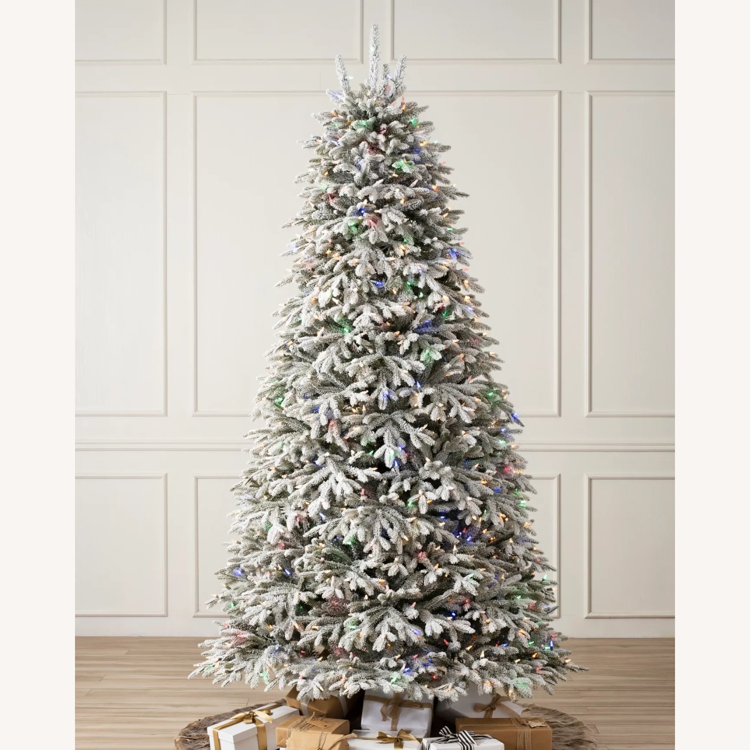6.5' Balsam Hill Frosted Fraser Fir Christmas Tree - image-5