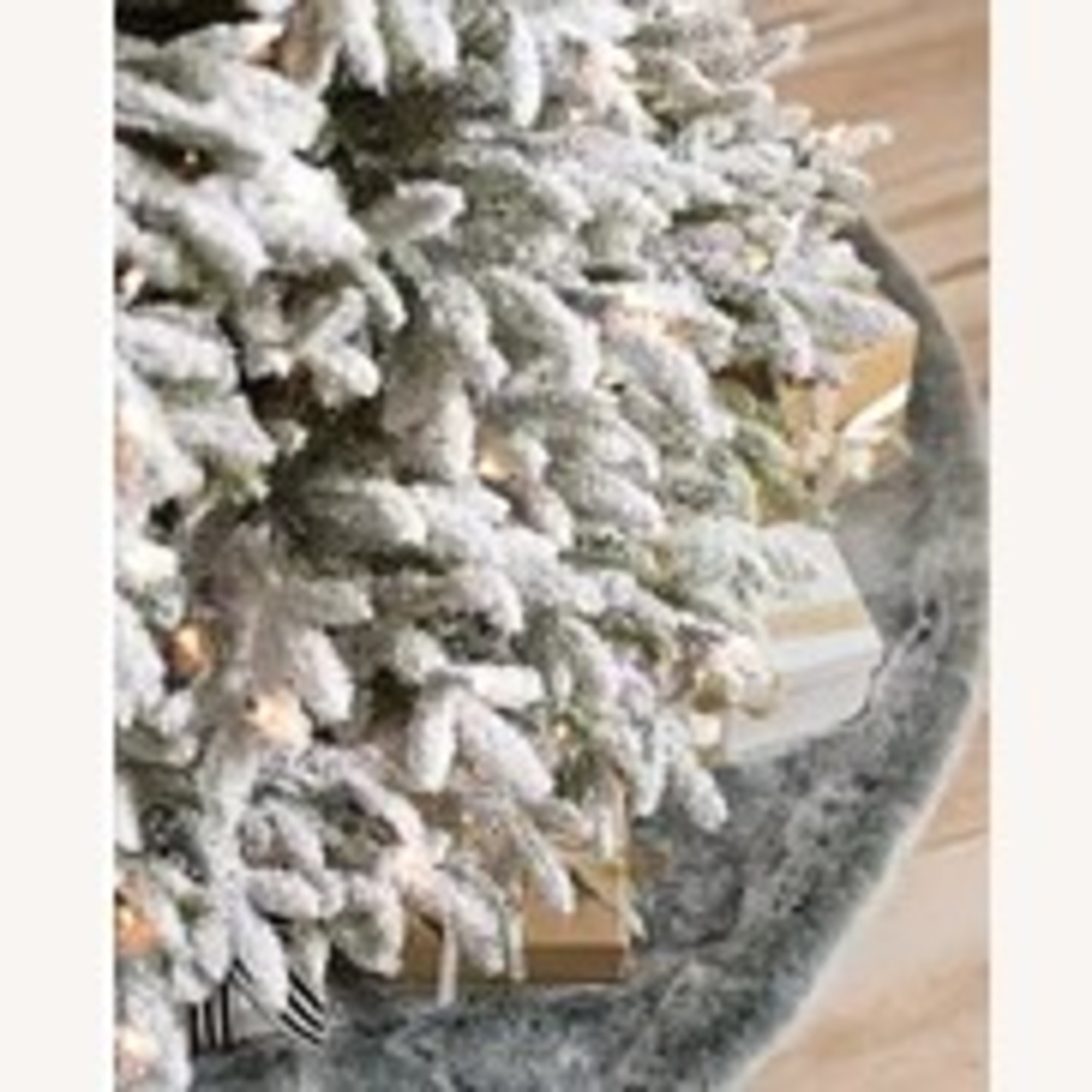 6.5' Balsam Hill Frosted Fraser Fir Christmas Tree - image-4