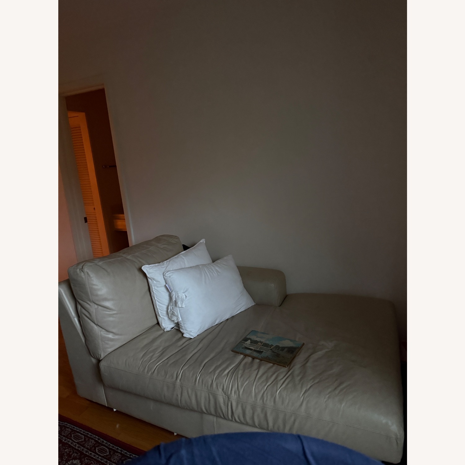 Pottery Barn Big Sur Natural Leather 3+ Seater Sofa - image-4