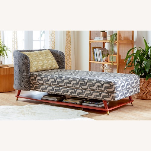 Used Designer Nicole Crowder Chaise Lounge  for sale on AptDeco