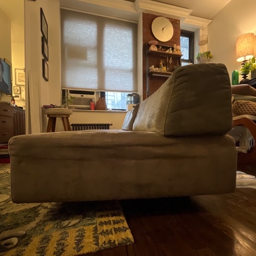 Used West Elm Tillary Modular Sofa Gray for sale on AptDeco