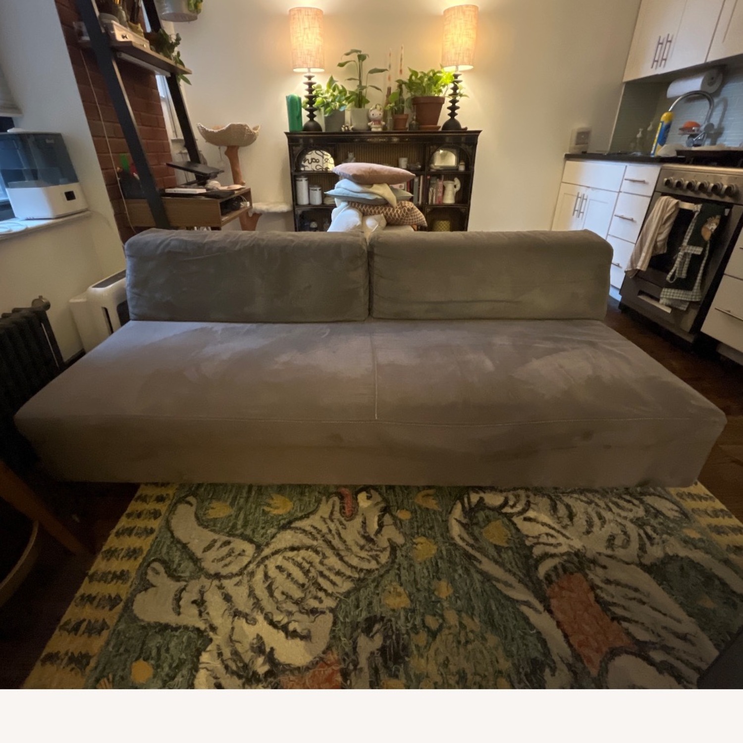 West Elm Tillary Modular Sofa Gray - image-2