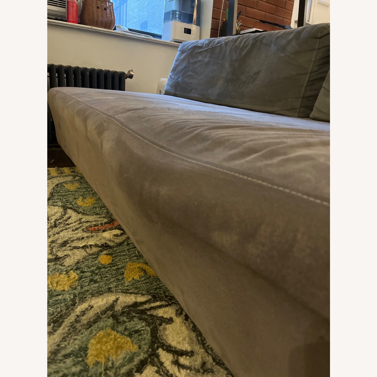 West Elm Tillary Modular Sofa Gray - image-4