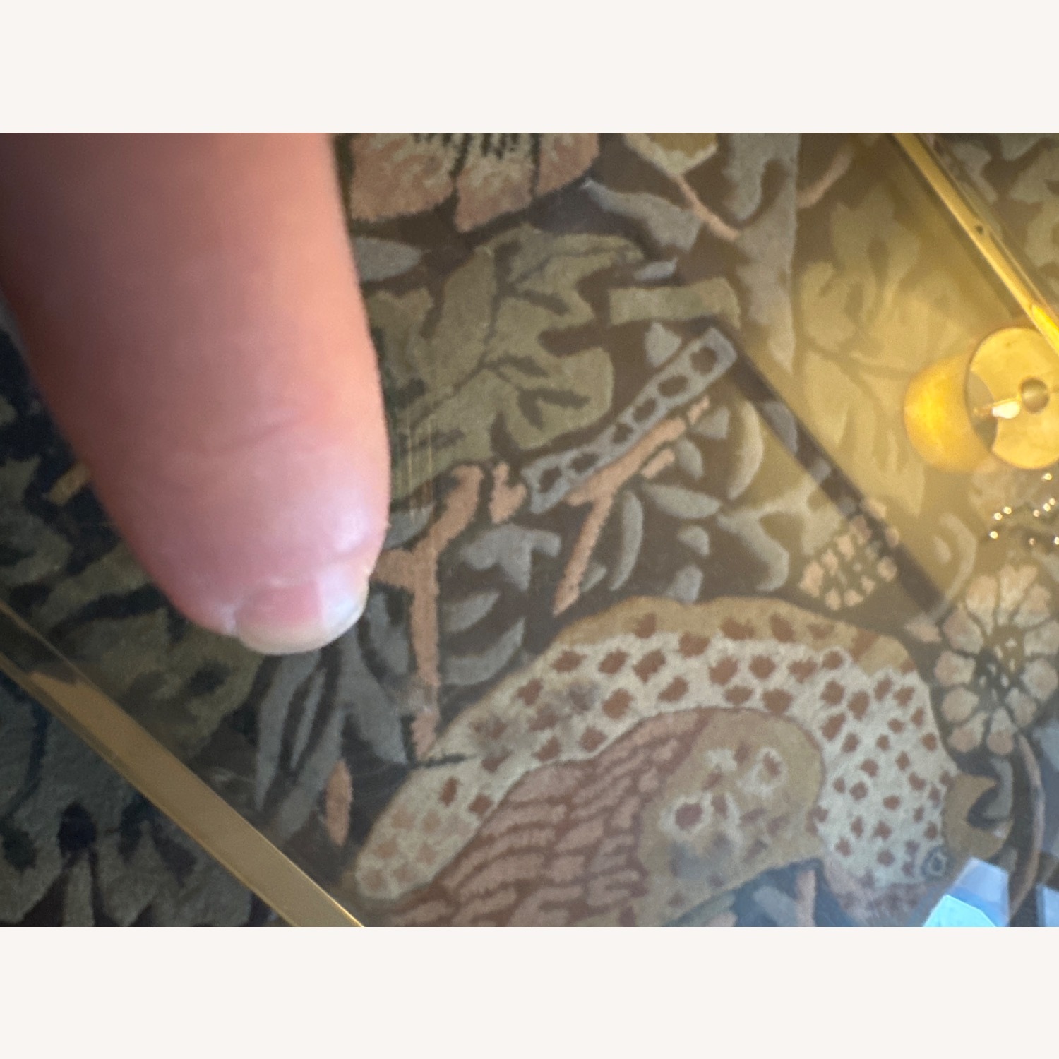 Safavieh Couture Hayward Chrome Coffee Table - image-5