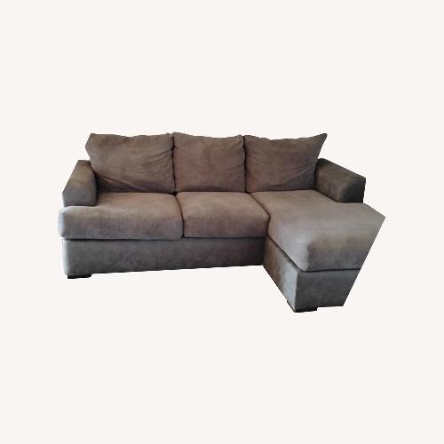 Used Ashley Furniture Dark Gray 2 Piece Sectional for sale on AptDeco