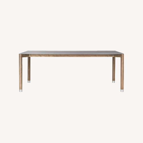 Used CB2 Light Gray Dining Table for sale on AptDeco