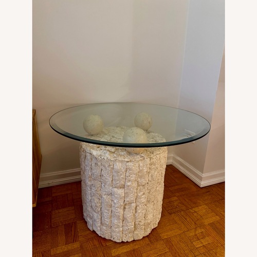 Used Vintage/Antique Finds Natural Stone Side Tables for sale on AptDeco