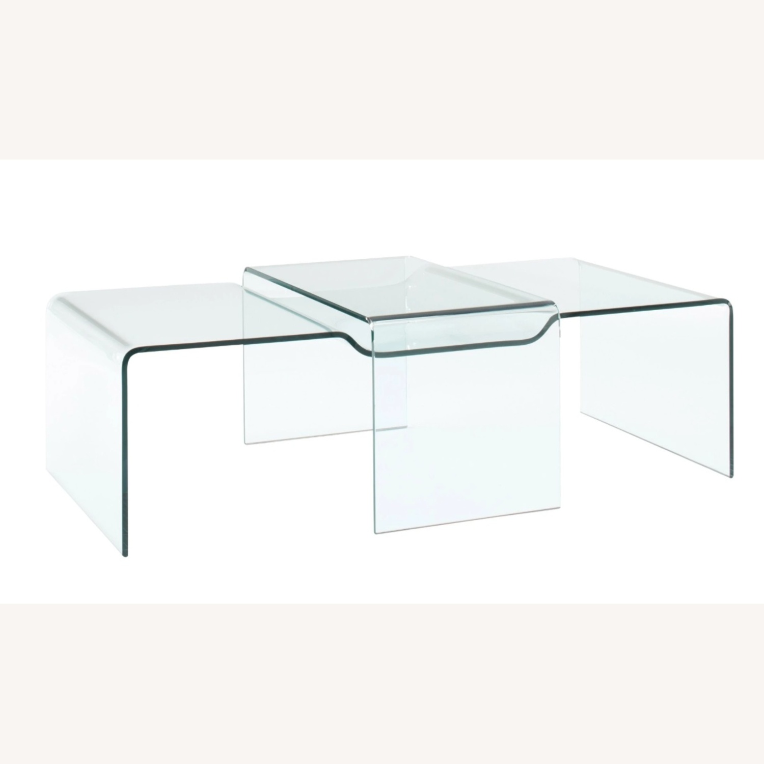 Ligne Roset Brooklyn Glass Coffee Table - image-5