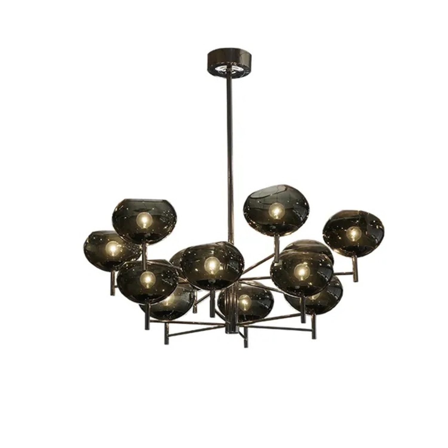 Donghia Renaldo Silver Metal Ceiling Lamp - image-5