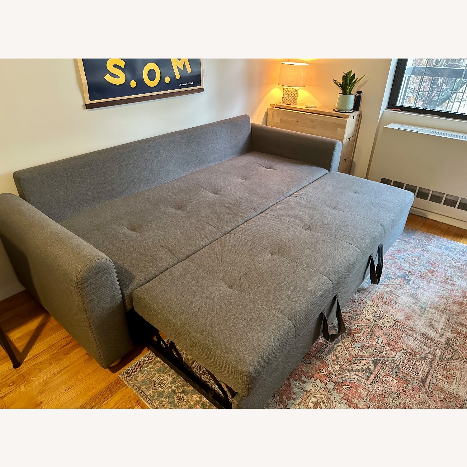 Article Nordby Dark Gray Sleeper Sofa - image-5