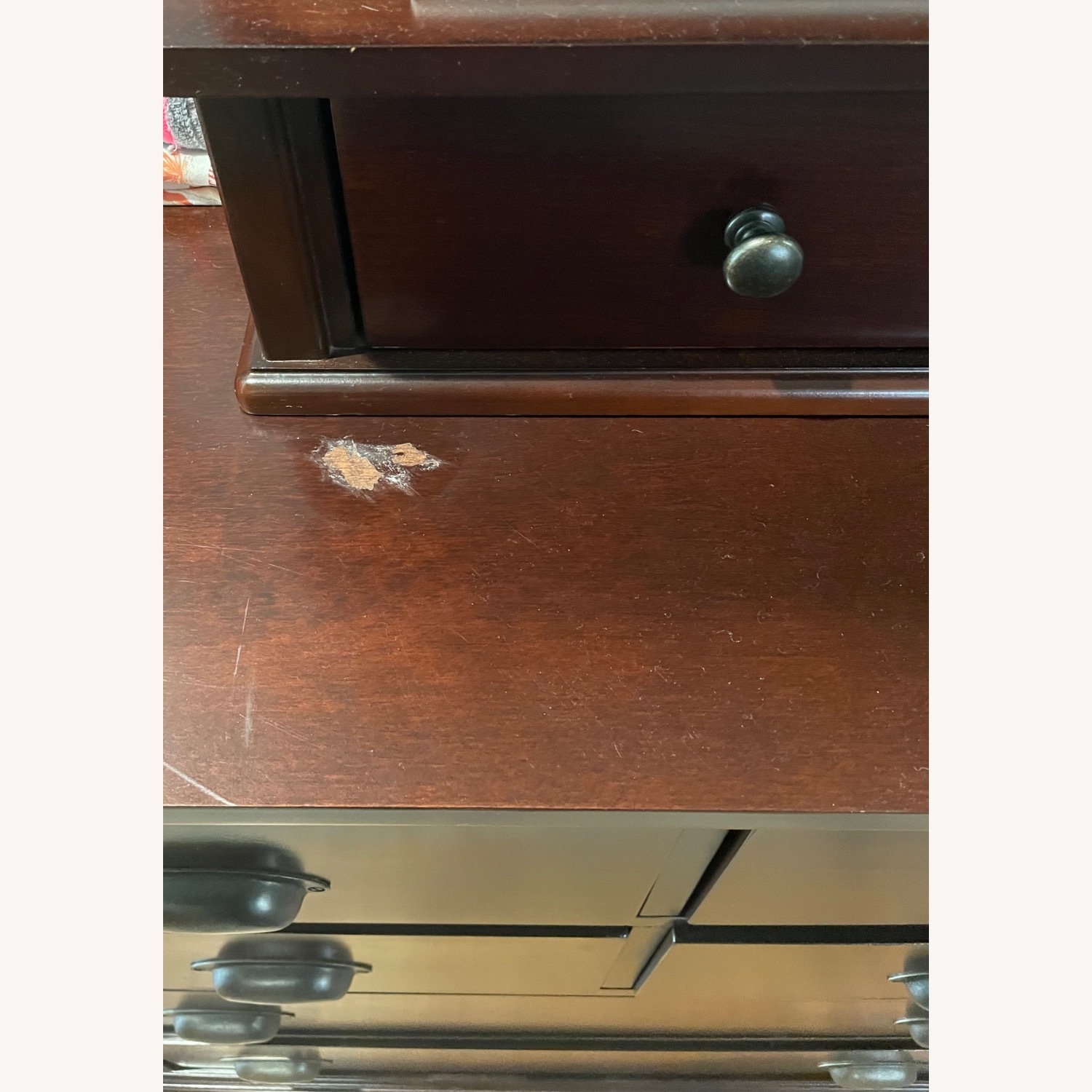 Havertys Dark Brown Wood Dresser - image-4