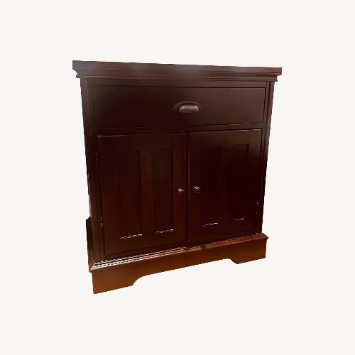 Used Havertys Dark Brown Wood Nightstands for sale on AptDeco