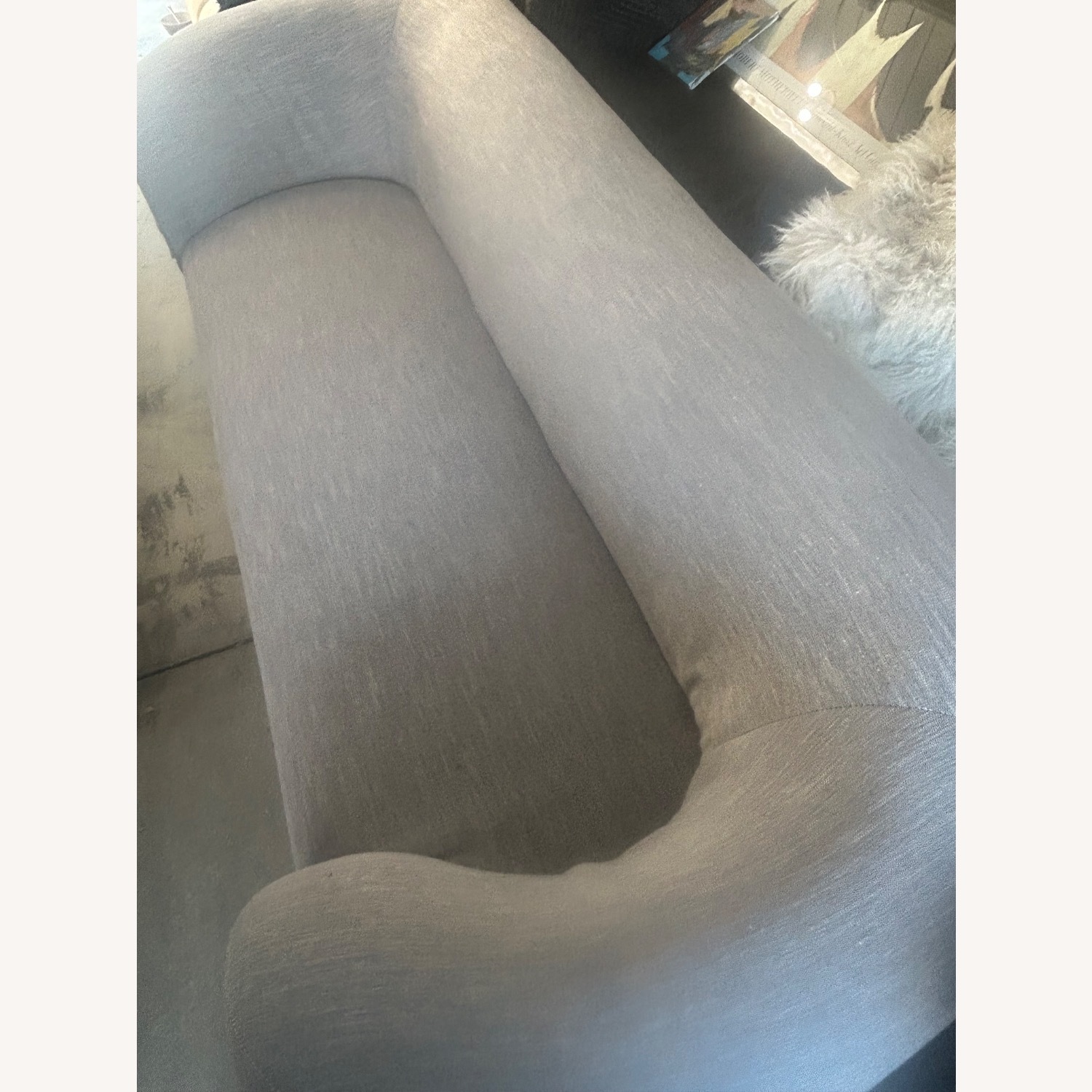 Luxe Gray Sofa - image-2