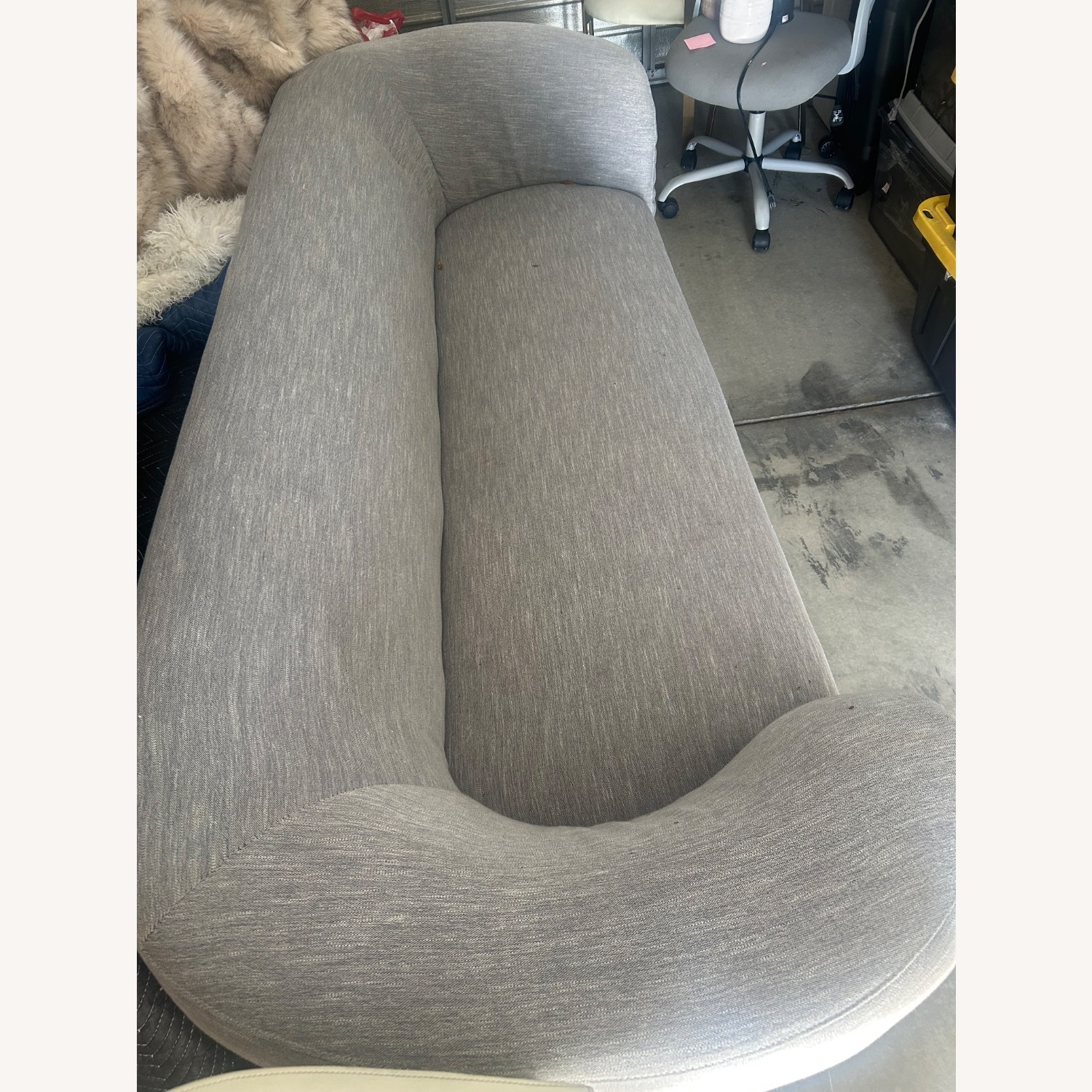 Luxe Gray Sofa - image-0