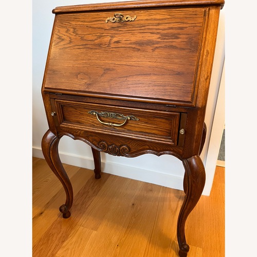 Used Thomasville Furniture Industries Dark Brown Desk for sale on AptDeco