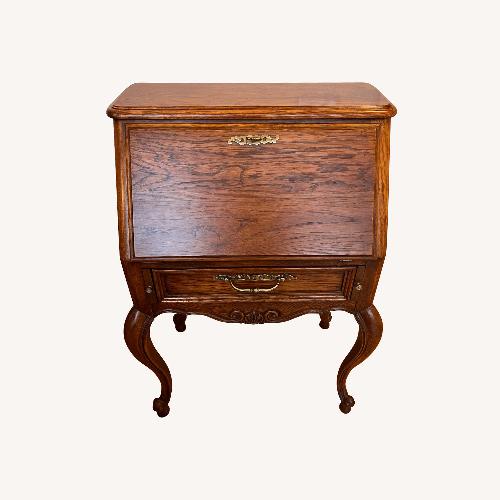 Used Thomasville Furniture Industries Dark Brown Desk for sale on AptDeco