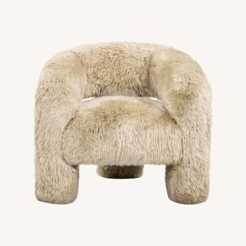 Used Jennifer Taylor Natural Accent Chair for sale on AptDeco