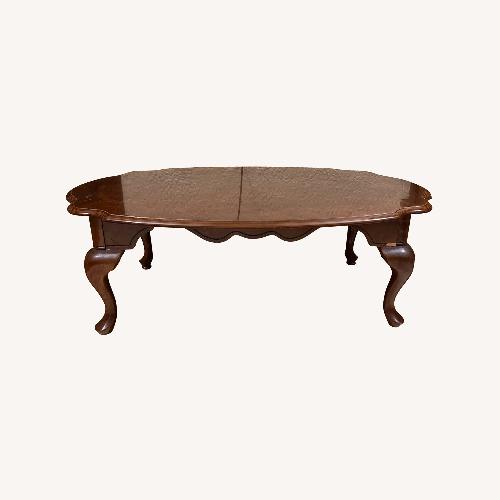 Used Vintage/Antique Dark Brown Coffee Table for sale on AptDeco