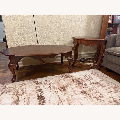 Used Vintage/Antique Dark Brown Coffee Table for sale on AptDeco
